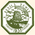 Devils Tower National Monument Window sticker - 1938